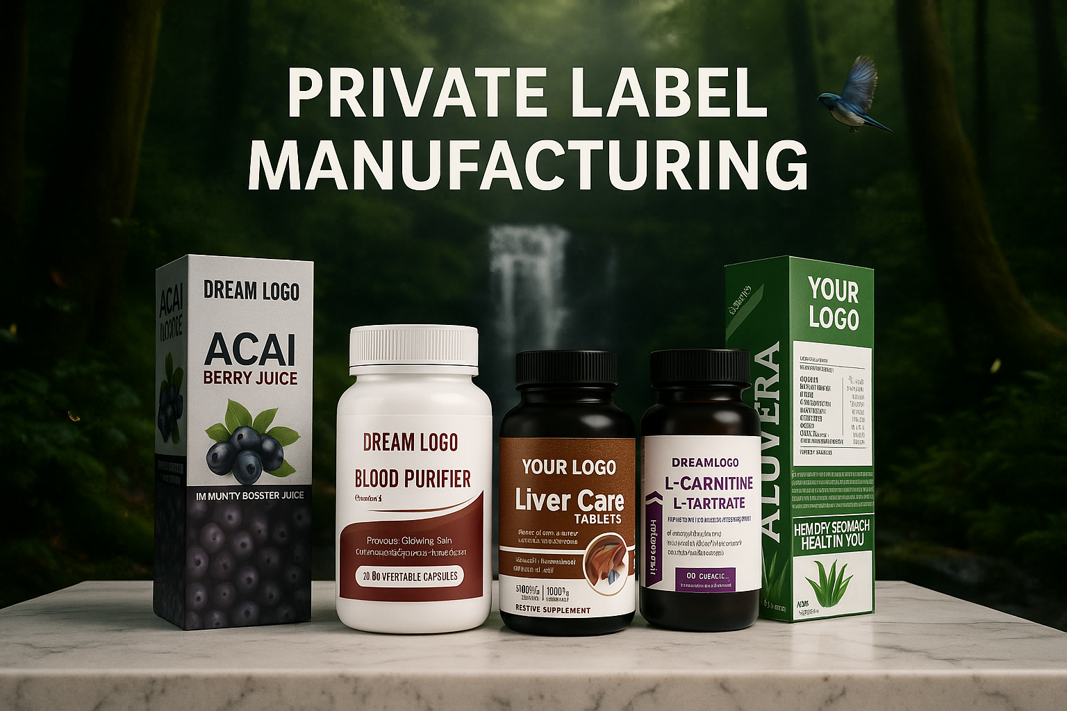 Private label manufacturing