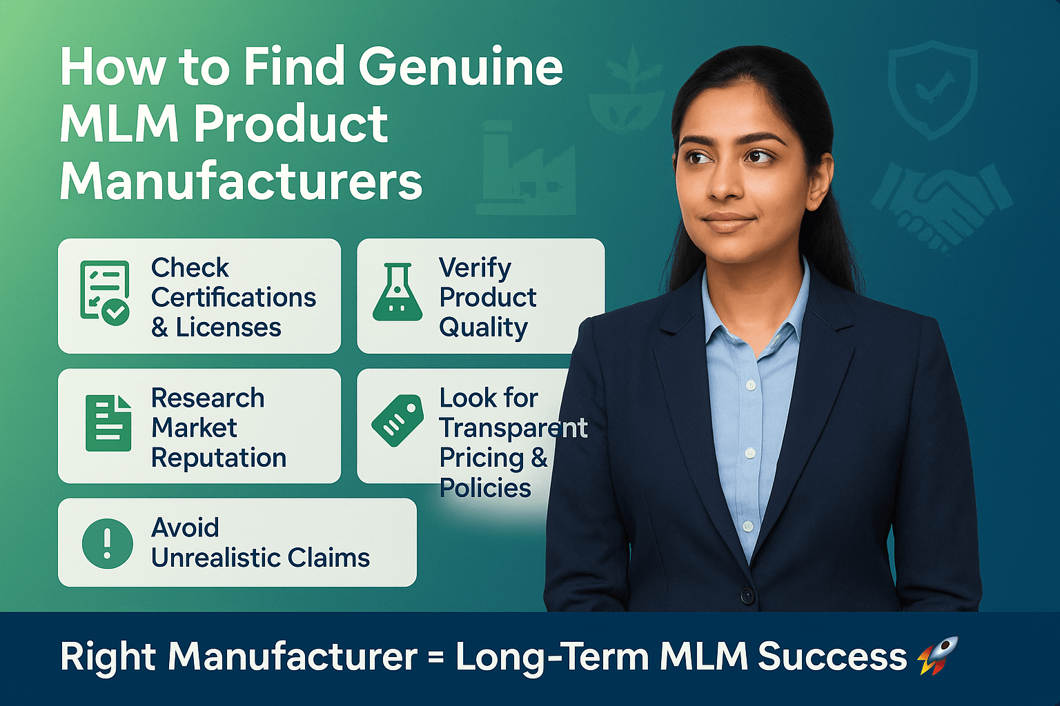 How to Find Genuine MLM Product Manufacturers